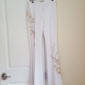 Cache embellished pants